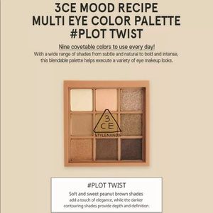 3CE Multi Eye Color Palette / PLOT TWIST